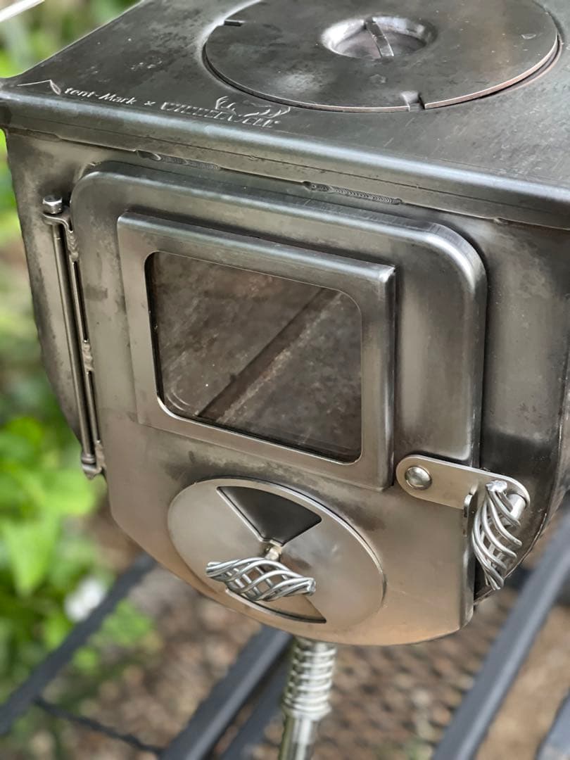 美品 tent-Mark x WINNERWELL 薪ストーブ サイドビュー L