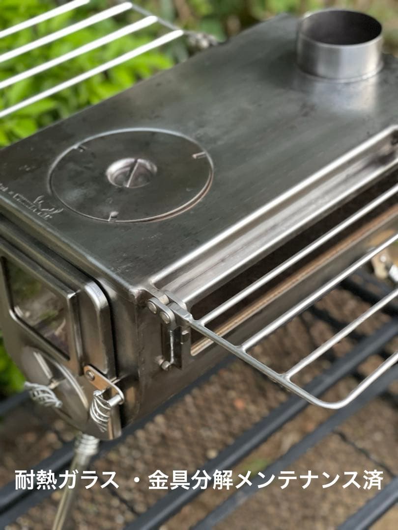 美品 tent-Mark x WINNERWELL 薪ストーブ サイドビュー L