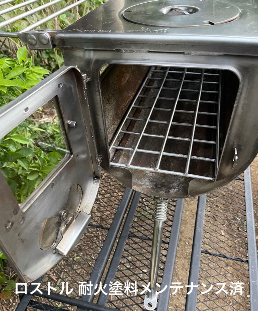 美品 tent-Mark x WINNERWELL 薪ストーブ サイドビュー L