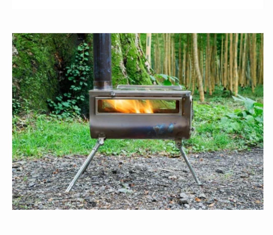 美品 tent-Mark x WINNERWELL 薪ストーブ サイドビュー L