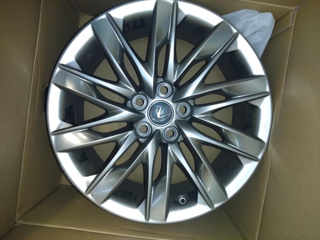 【送料込4本38,000円】レクサス LS500 純正ホイール 19インチ ④