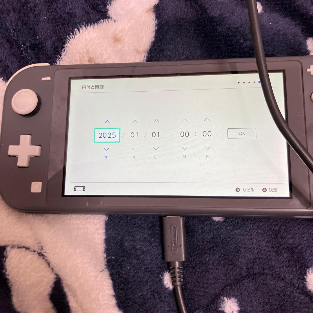 と*ー様 Nintendo Switch Lite グレー 本体