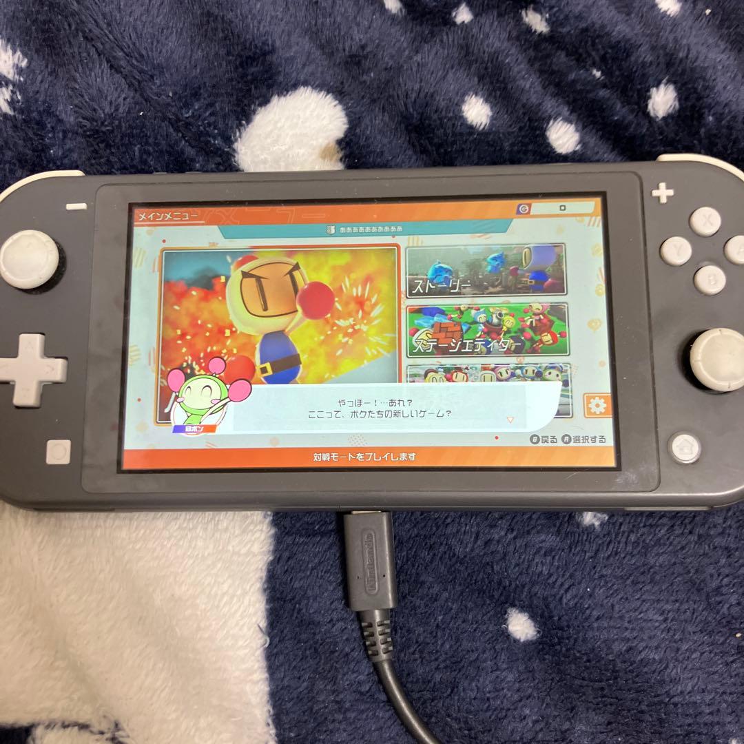 と*ー様 Nintendo Switch Lite グレー 本体