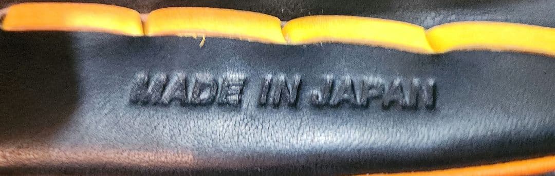 Xanax 野球グローブ 黒/オレンジ/黄色