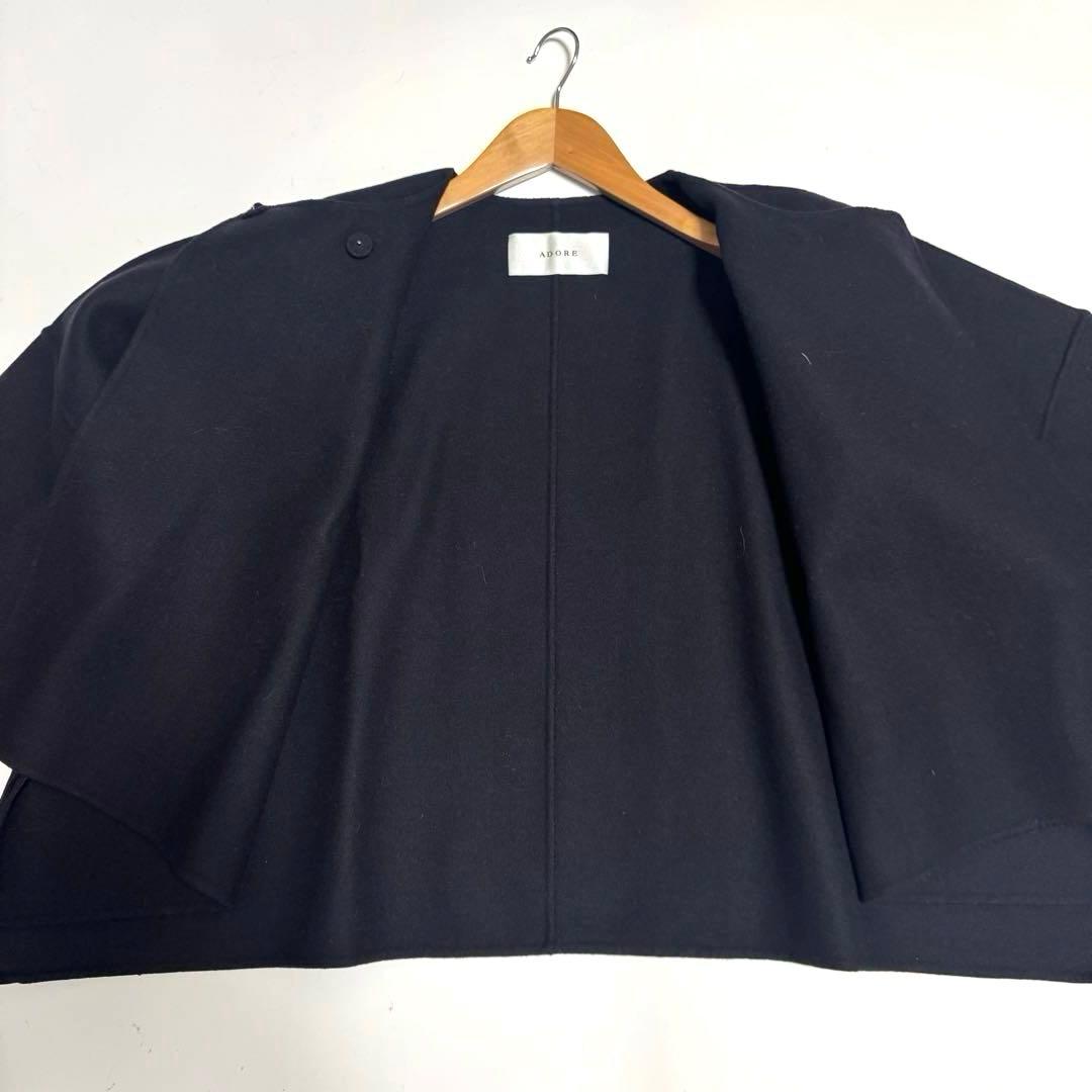 ADORE STORY 12月号掲載　ライトリバーノーカラージャケット