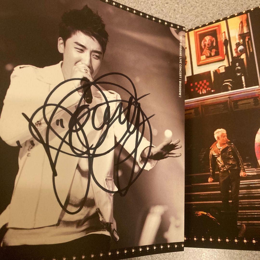 BIGBANG 2011 BIGSHOW CONCERT CD 直筆サイン入