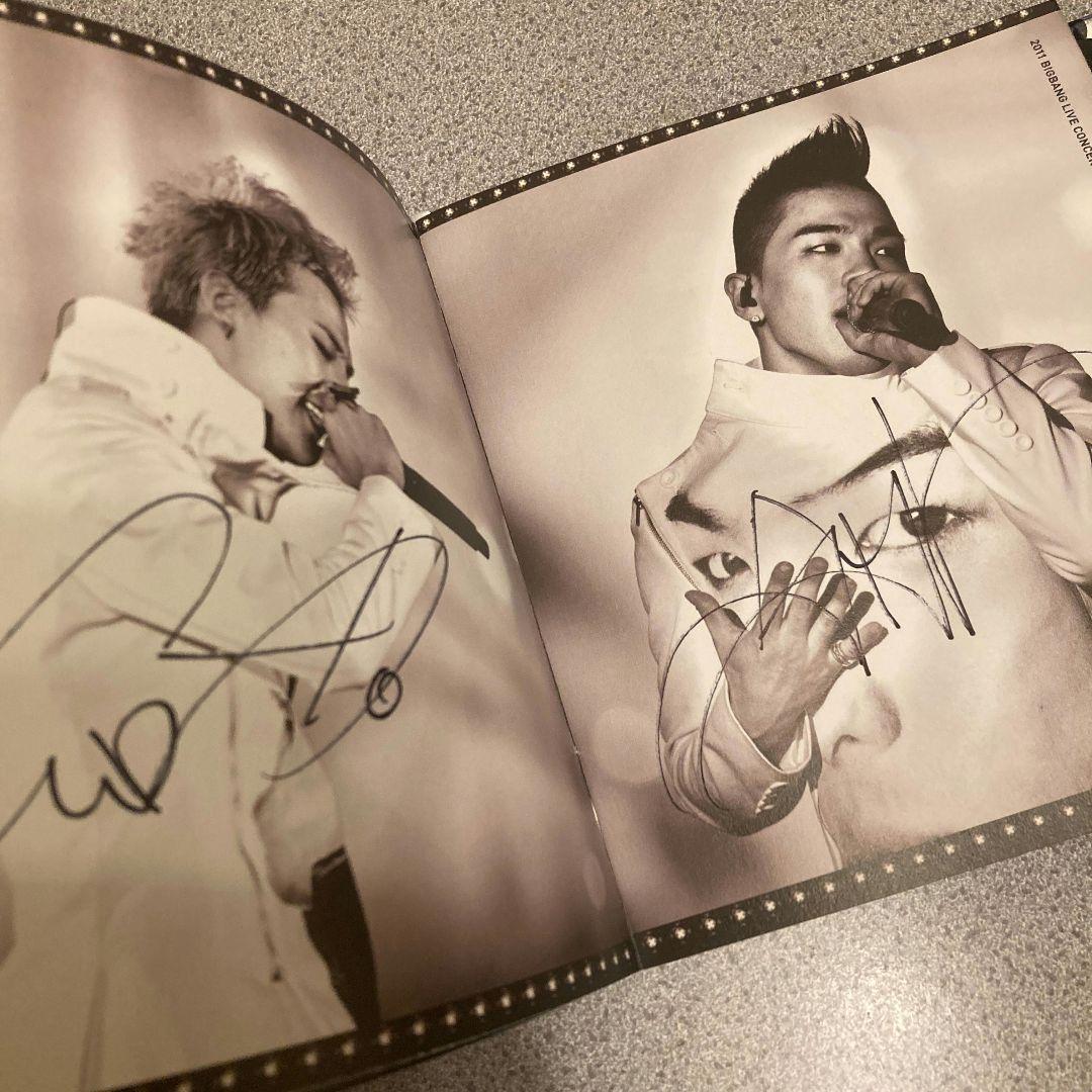 BIGBANG 2011 BIGSHOW CONCERT CD 直筆サイン入