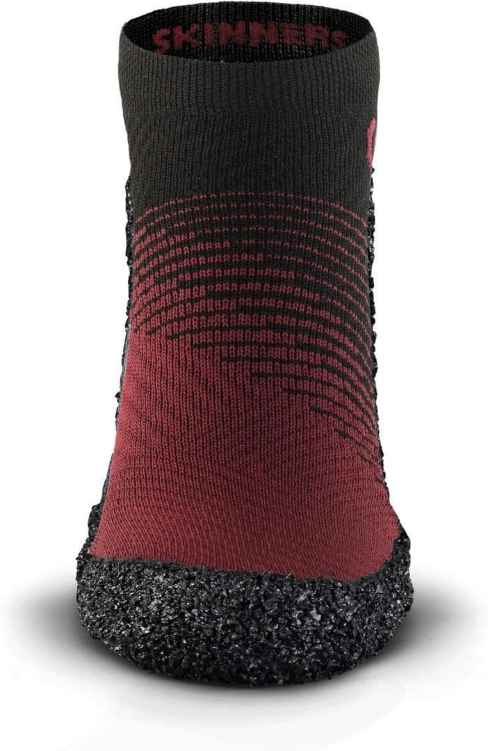 [Skinners] スキナー2.0|ミニマリスト裸足ソックス　カーマイン　27