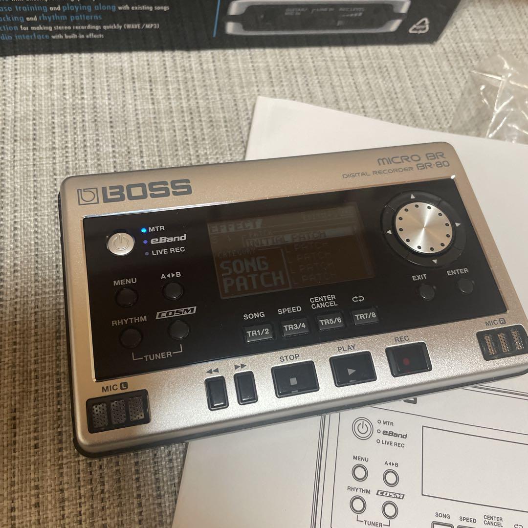 BOSS MICRO BR BR-80 デジタルレコーダー