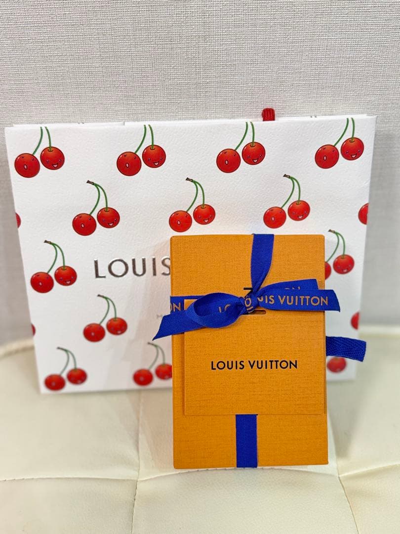 新品　LV × TM カードキーケース ポシェット・クレ　村上隆　ショッパー無し