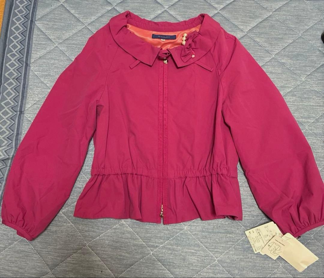 ふくちゃん様　エムズグレイシー　ピンク フリル襟 ジャケット