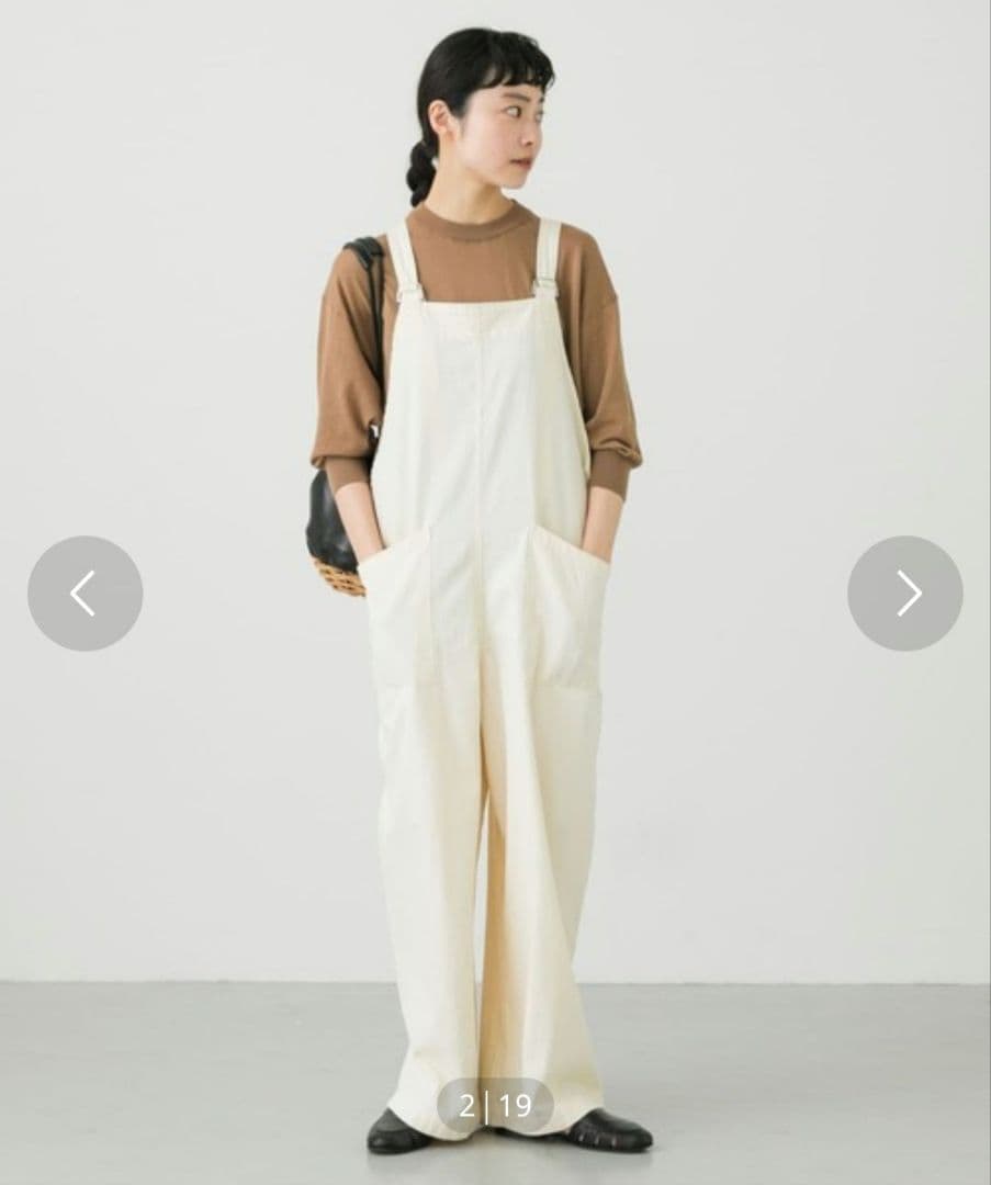 kagure かぐれ　デニムオーバーオール ネイビー