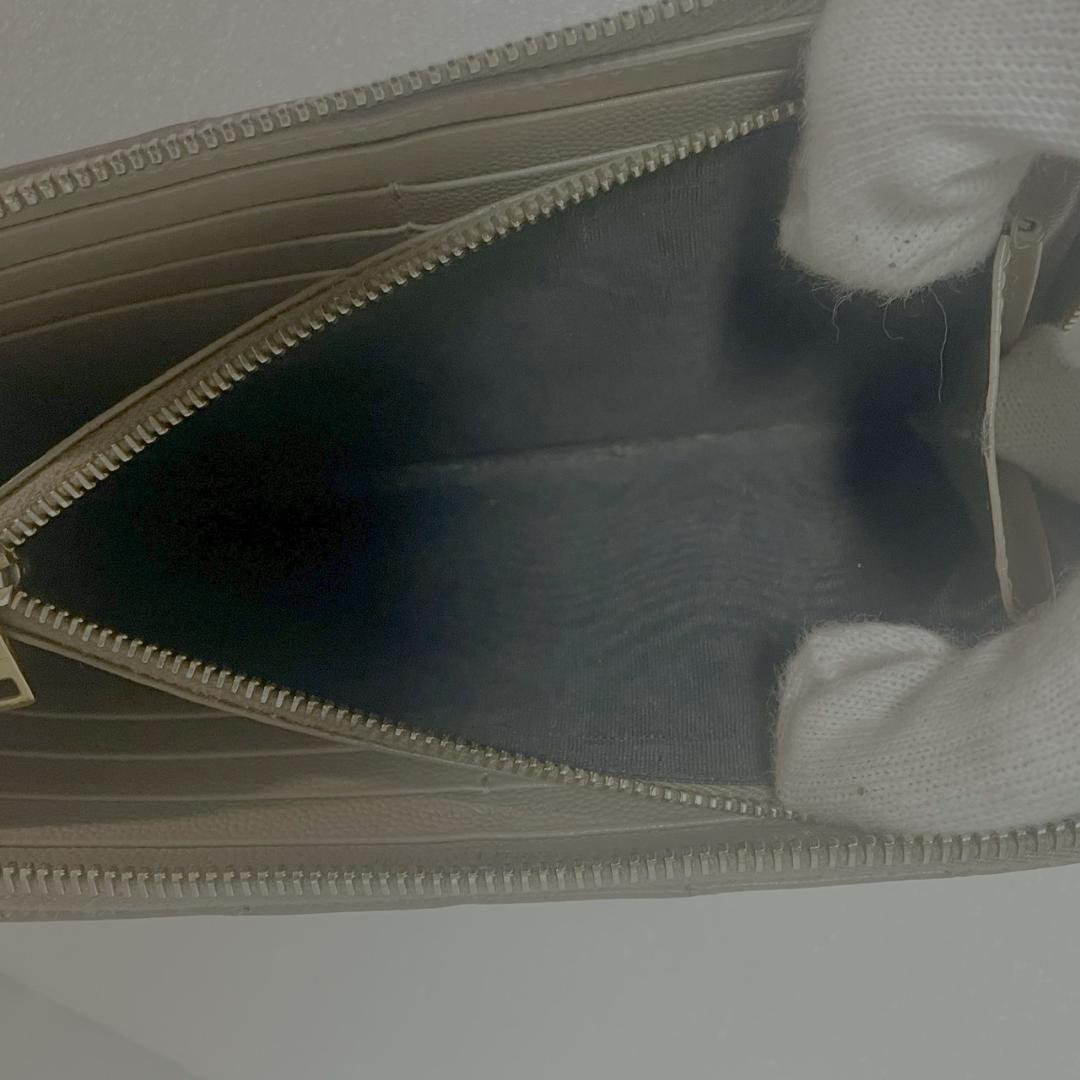 Saint Laurent サンローラン 長財布 フルジップ キルティング