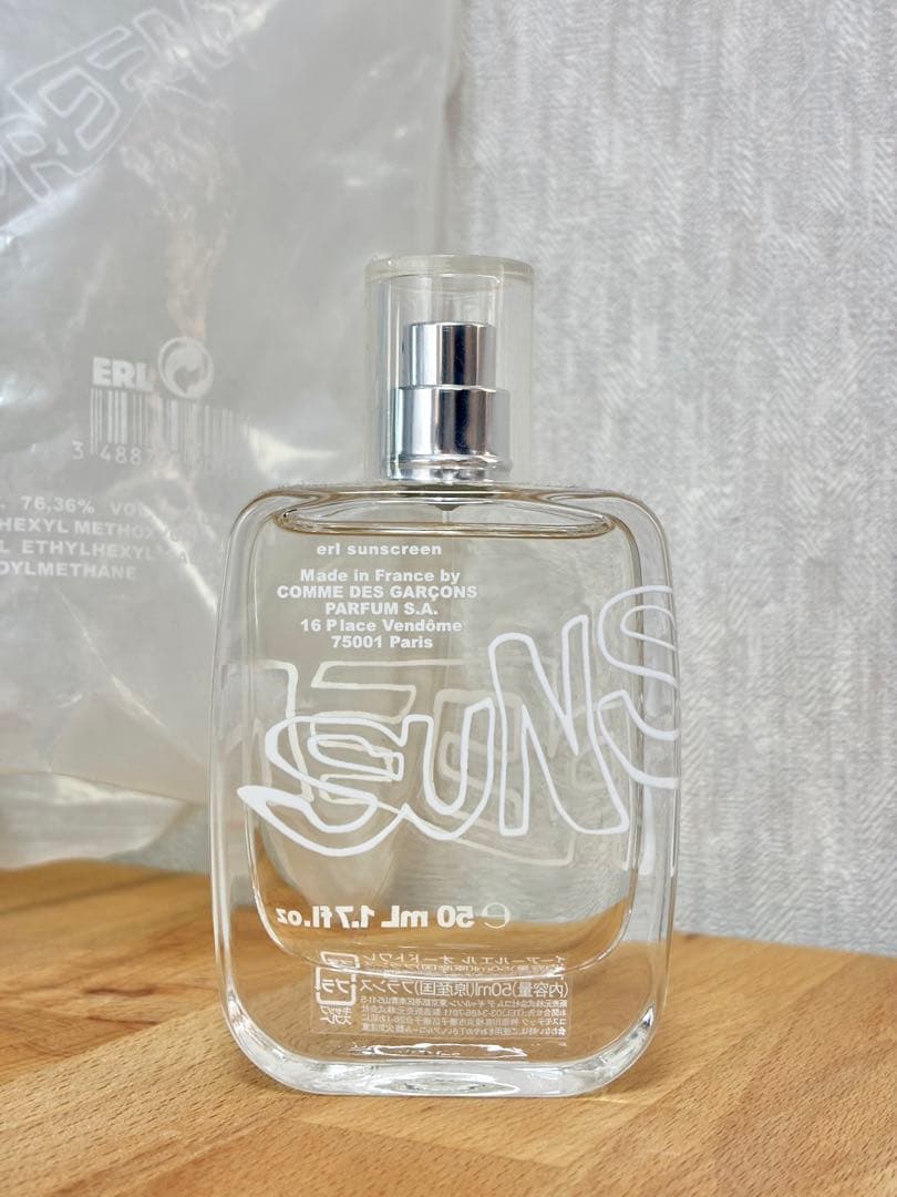 香水(ユニセックス) ERL Sunscreen Eau de Toilette 50ml