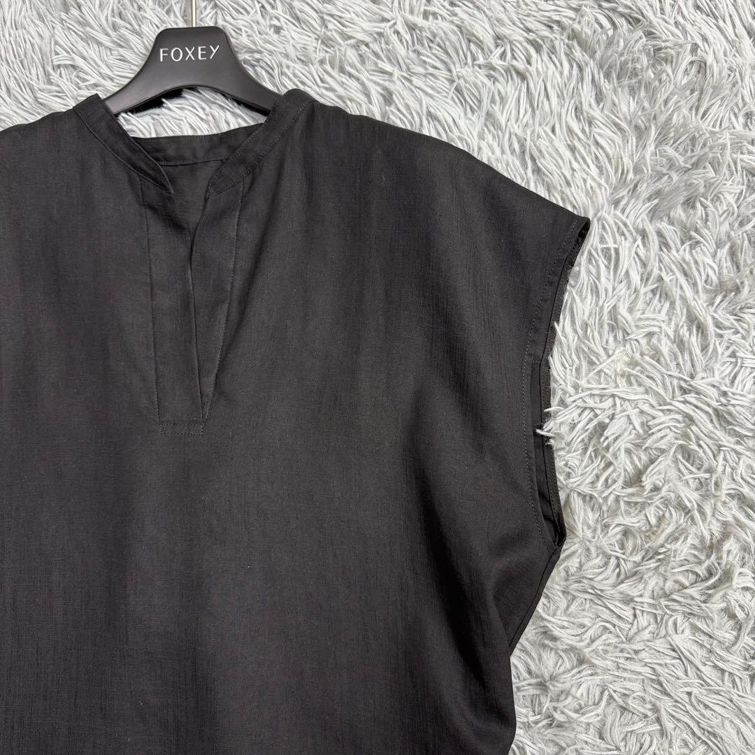 美品✨24SS ハウスオブロータス イソザイツカイワンピース リネン スキッパー