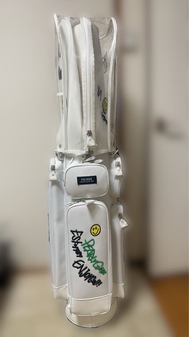 【新品・未使用】★パーリーゲイツ★LOVE golf キャディーバッグ