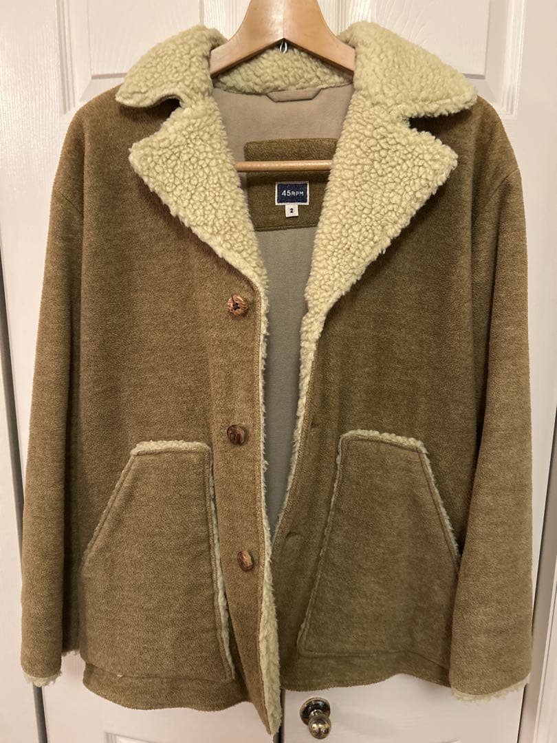 【美品】45rpm ボアジャケットコート　サイズ2