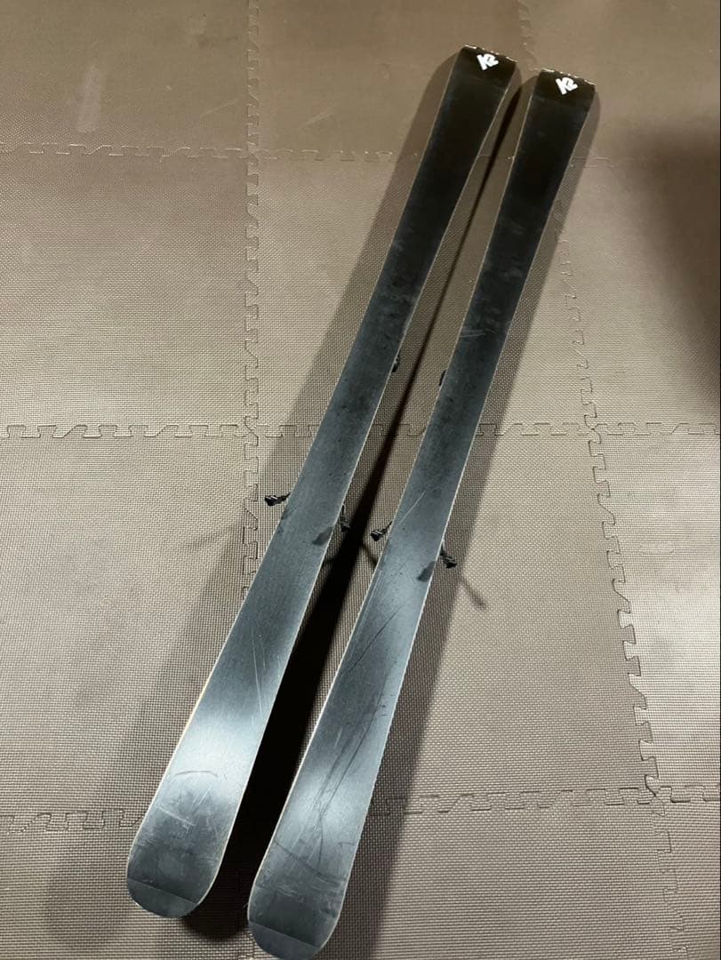 スキーセット (スキー板163cm ビンディング ブーツ28.0cm ストック)