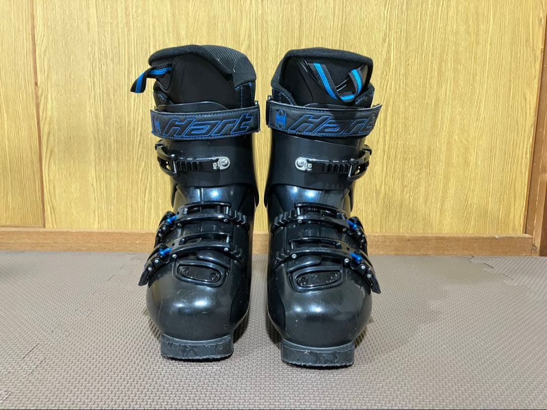 スキーセット (スキー板163cm ビンディング ブーツ28.0cm ストック)