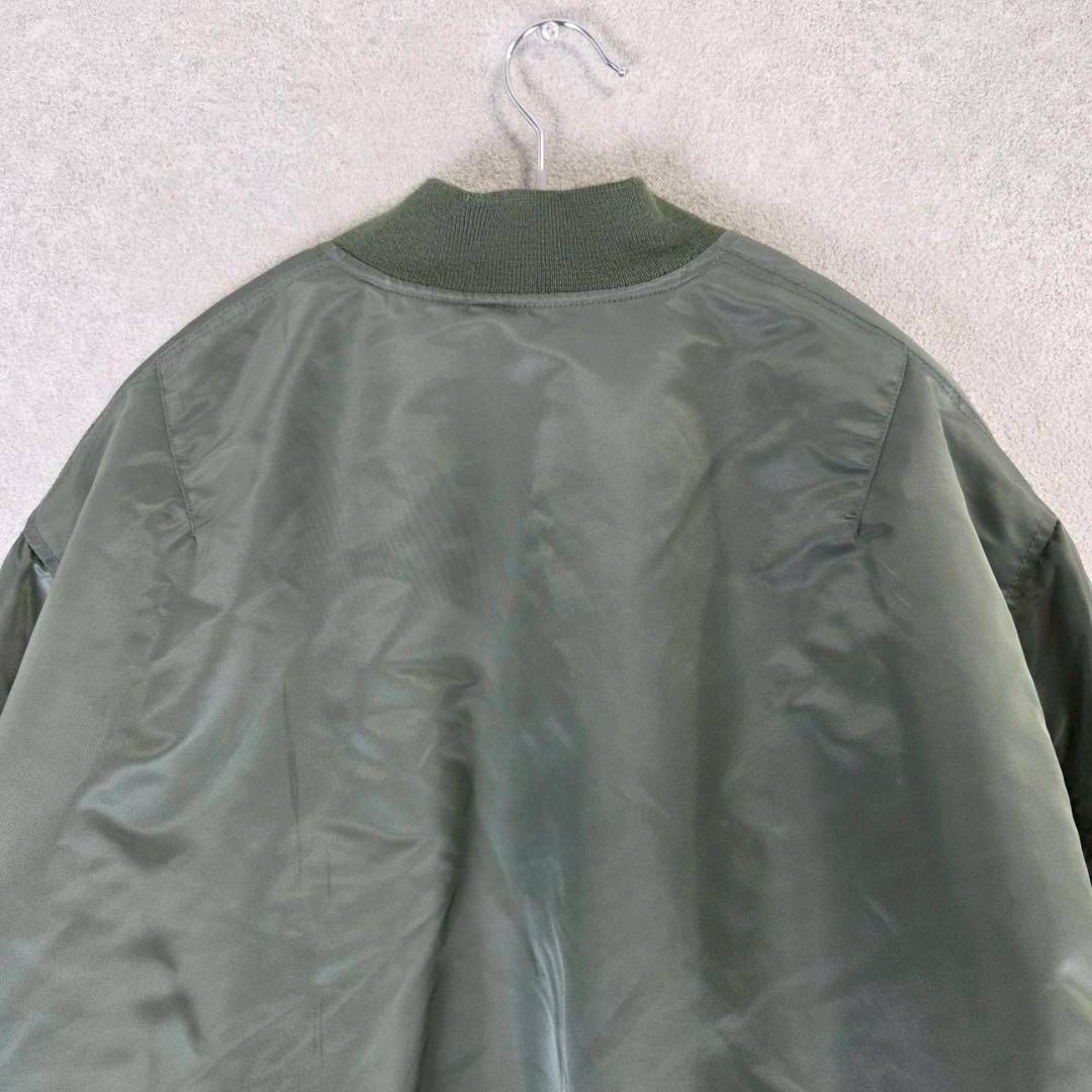 希少 OLD UNIQLO 肉厚 短丈 MA-1 MA1 ボンバージャケット