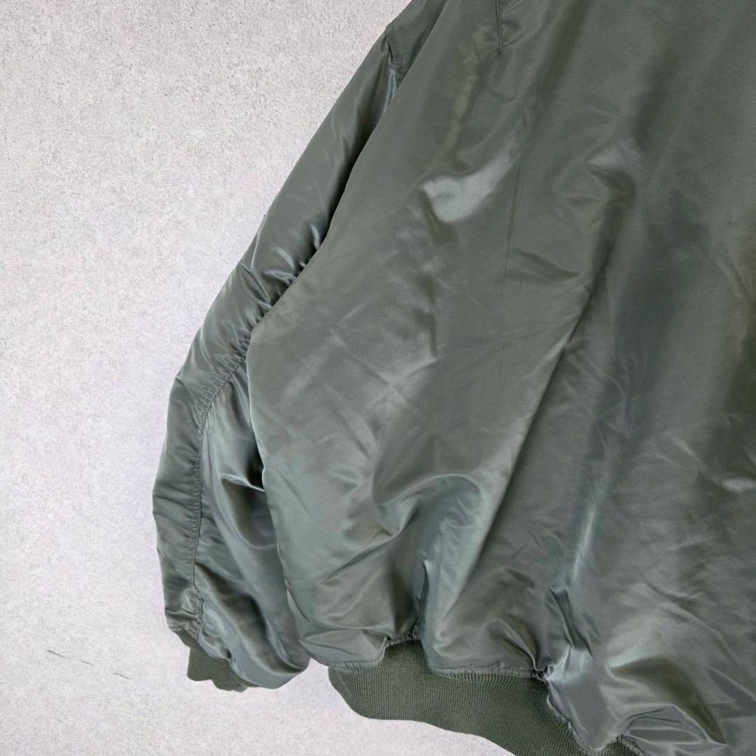 希少 OLD UNIQLO 肉厚 短丈 MA-1 MA1 ボンバージャケット