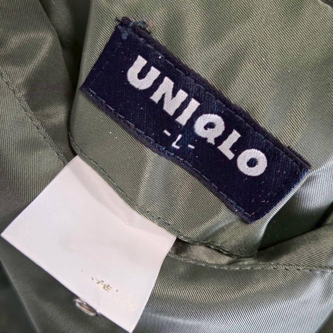 希少 OLD UNIQLO 肉厚 短丈 MA-1 MA1 ボンバージャケット
