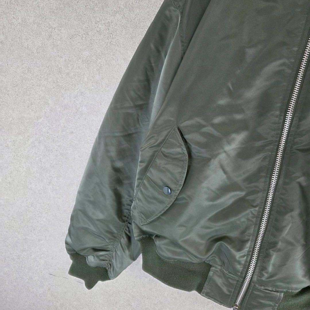 希少 OLD UNIQLO 肉厚 短丈 MA-1 MA1 ボンバージャケット
