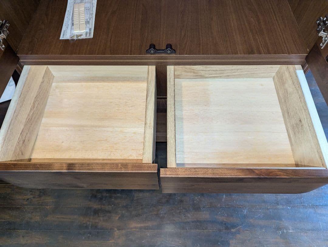 【美品】ワードローブ 　タンス　ダークブラウン