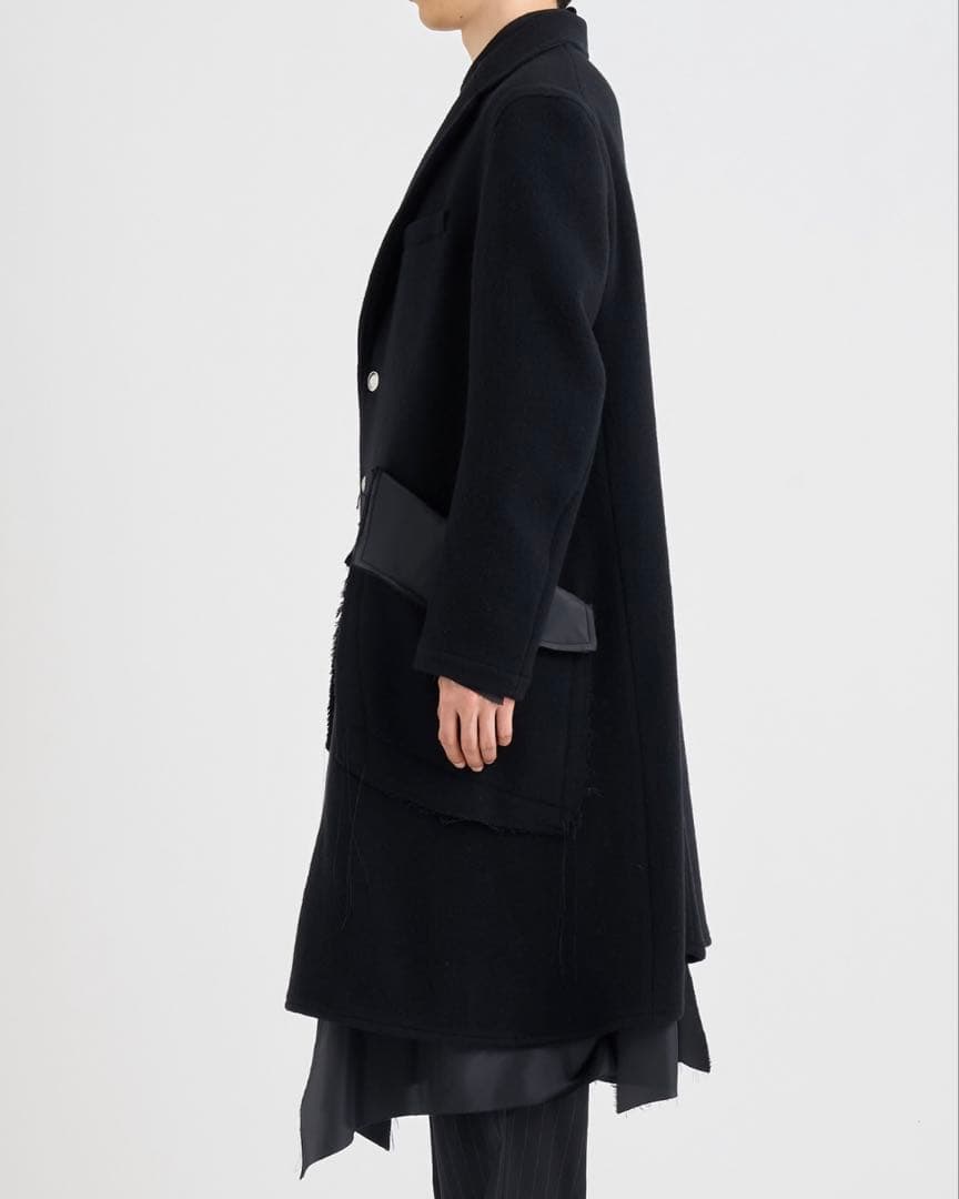 【sulvam / サルバム】WW-C01-400 COAT サイズM ブラック