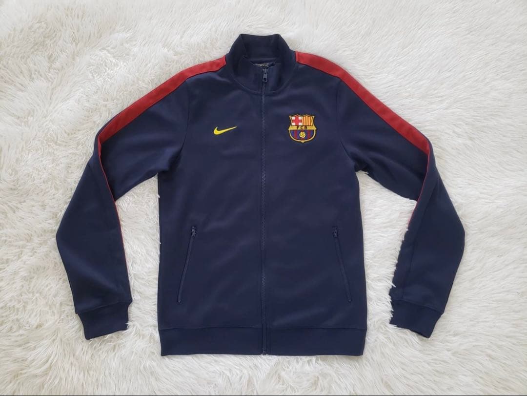 【美品】Nike FC Barcelona ジャケット ジャージ Sサイズ