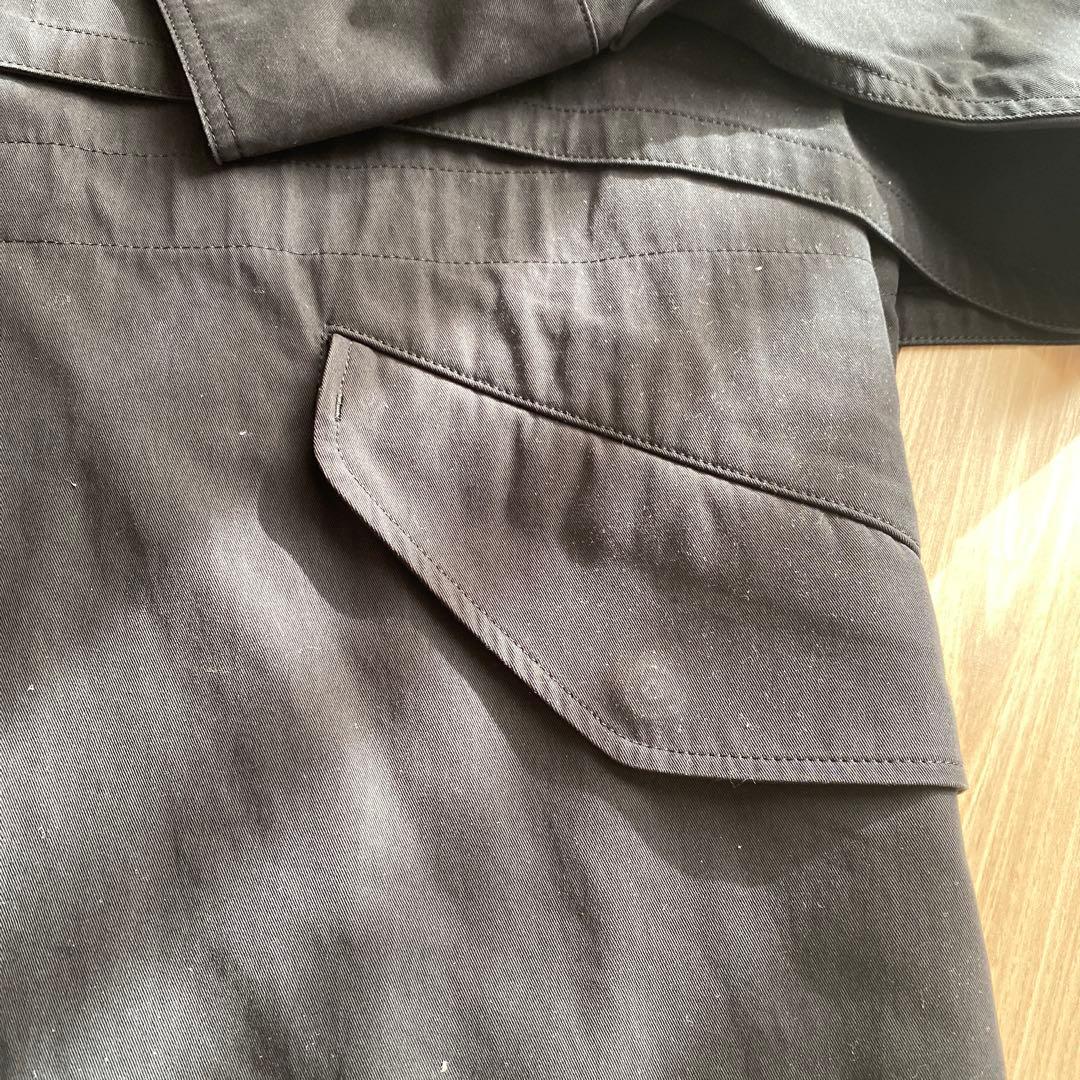 本日お値下げ◆アタラクシア　ルアーブルポンチョ　黒