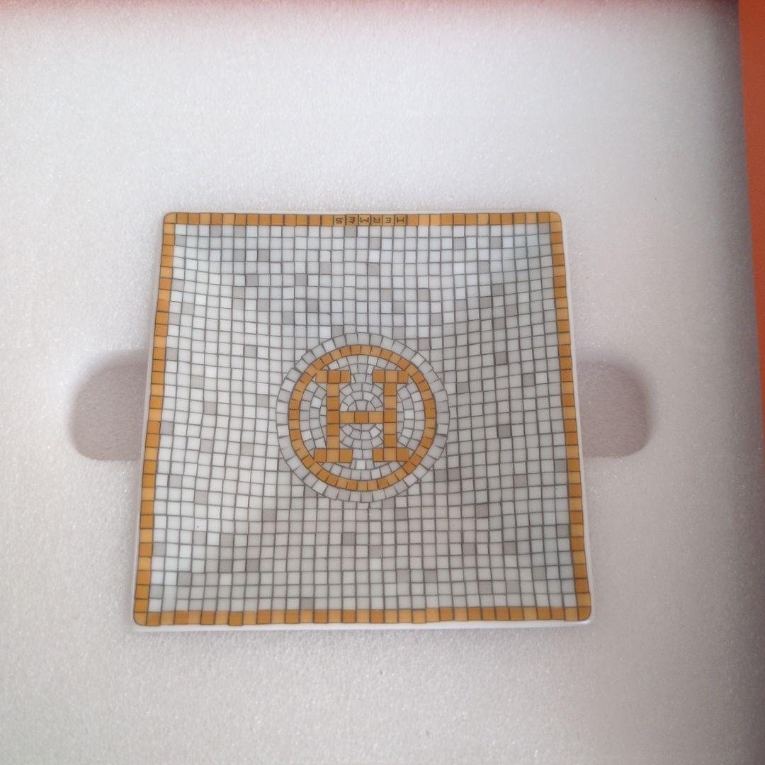 HERMES プチカレNO1 モザイク24 ゴールド