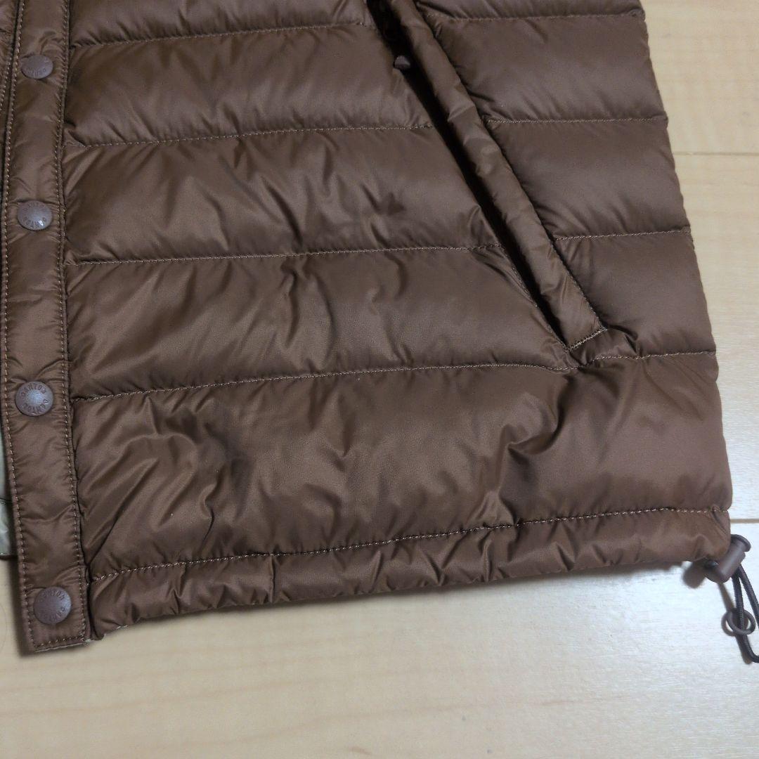 美品*ダントン*　ダウンベスト*　ブラウン　*36