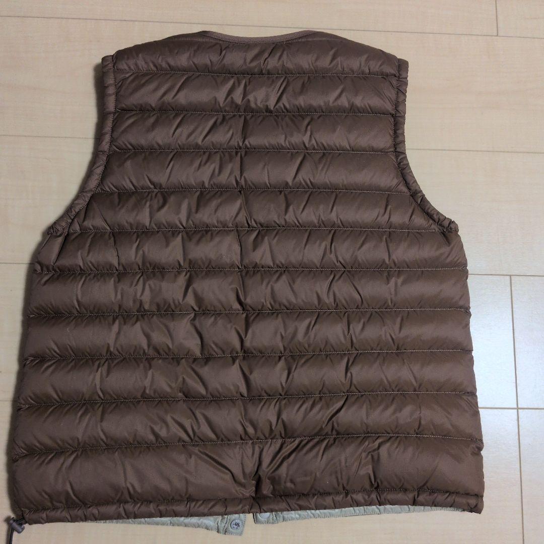 美品*ダントン*　ダウンベスト*　ブラウン　*36