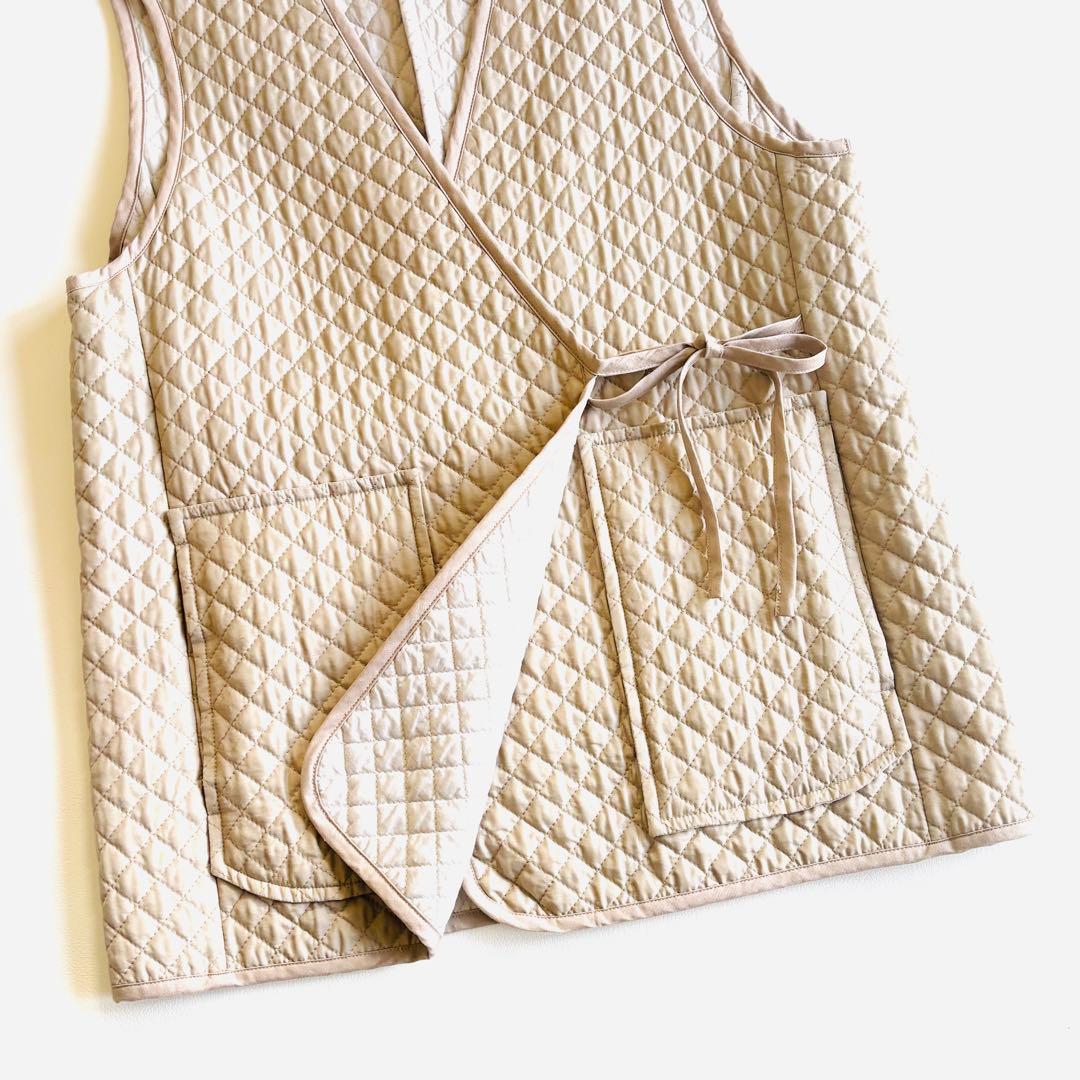 ROKU ロク ６ キルティング ベスト QUILTED VEST