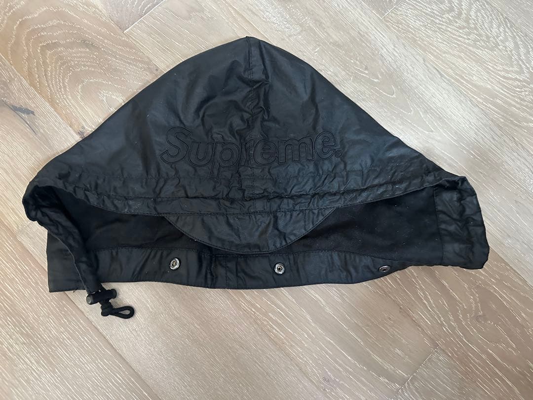 Supreme☆Barbour Cotton Field Jacket☆黒☆XL