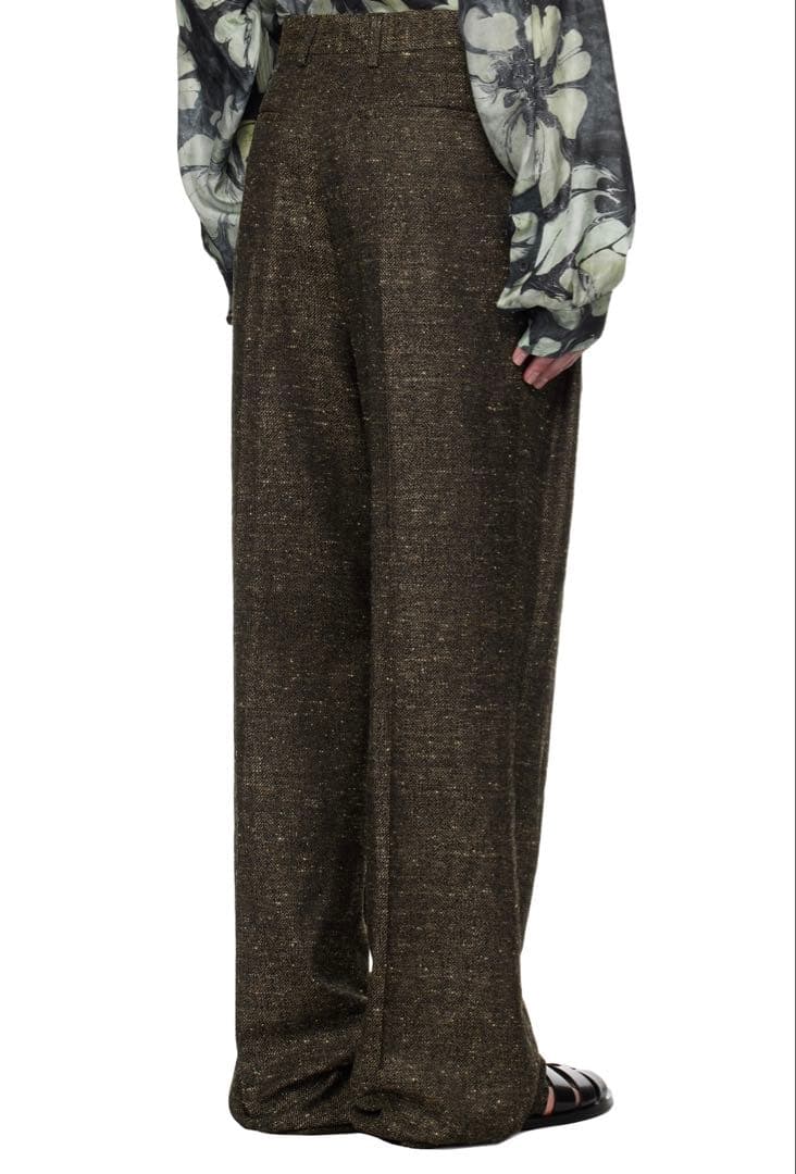 パンツ DRIES VAN NOTEN tweed pants