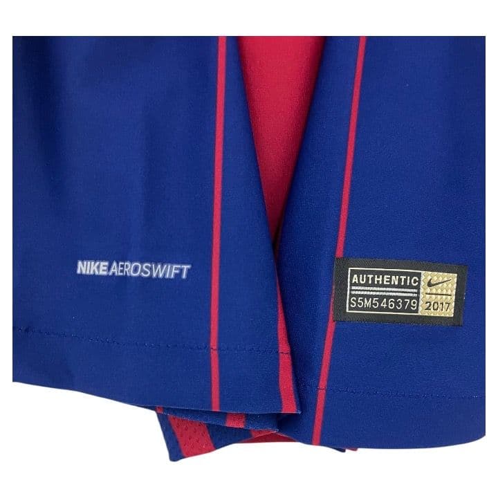 17-18 バルセロナ　イニエスタ　NIKEオフィシャル　オーセンユニフォーム