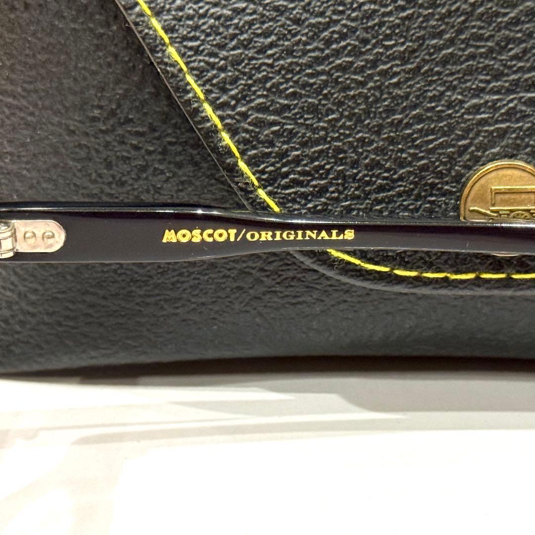 【極美品】正規品 モスコット ミルゼン 44 ブラック 新品調光グレーレンズ