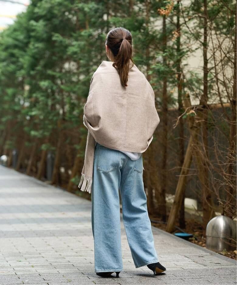 JOURNAL STANDARD カシミヤ100%大判ショール 超美品