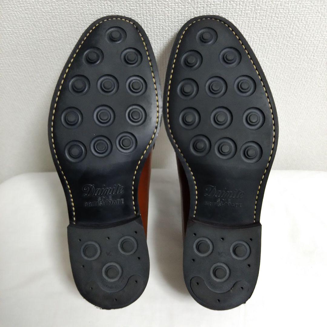 Jalan Sriwijaya 98651 プレーントゥ シューズ 茶　革靴