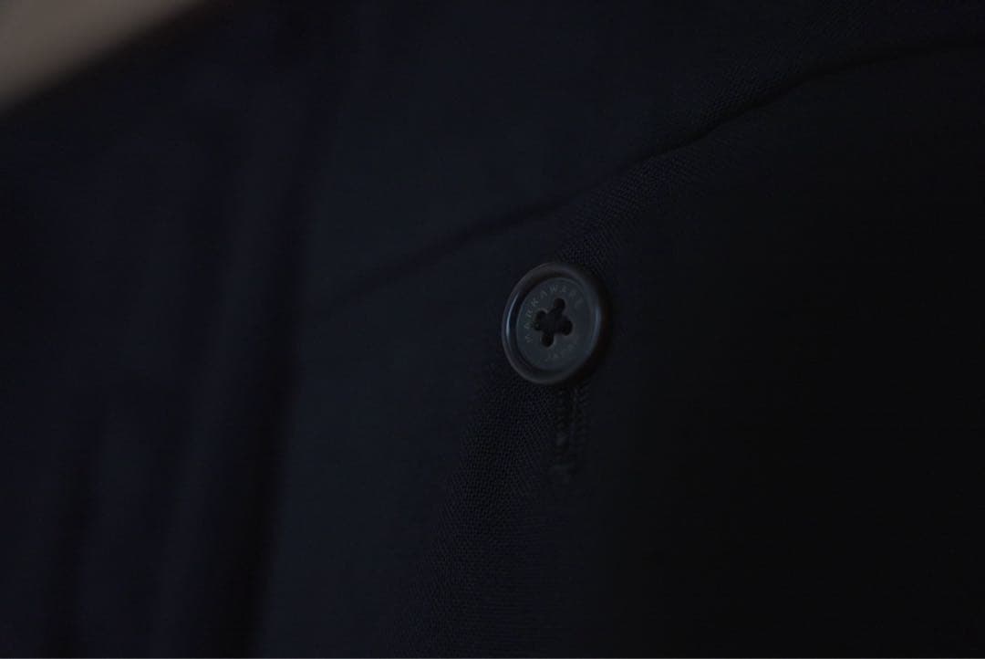 Markaware ペグトップトラウザーズ　ウールトロピカル　サイズ1