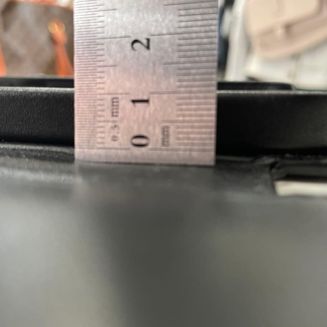 Y2505-189 ベルルッティ iPhoneケース カードポケット付 グレー