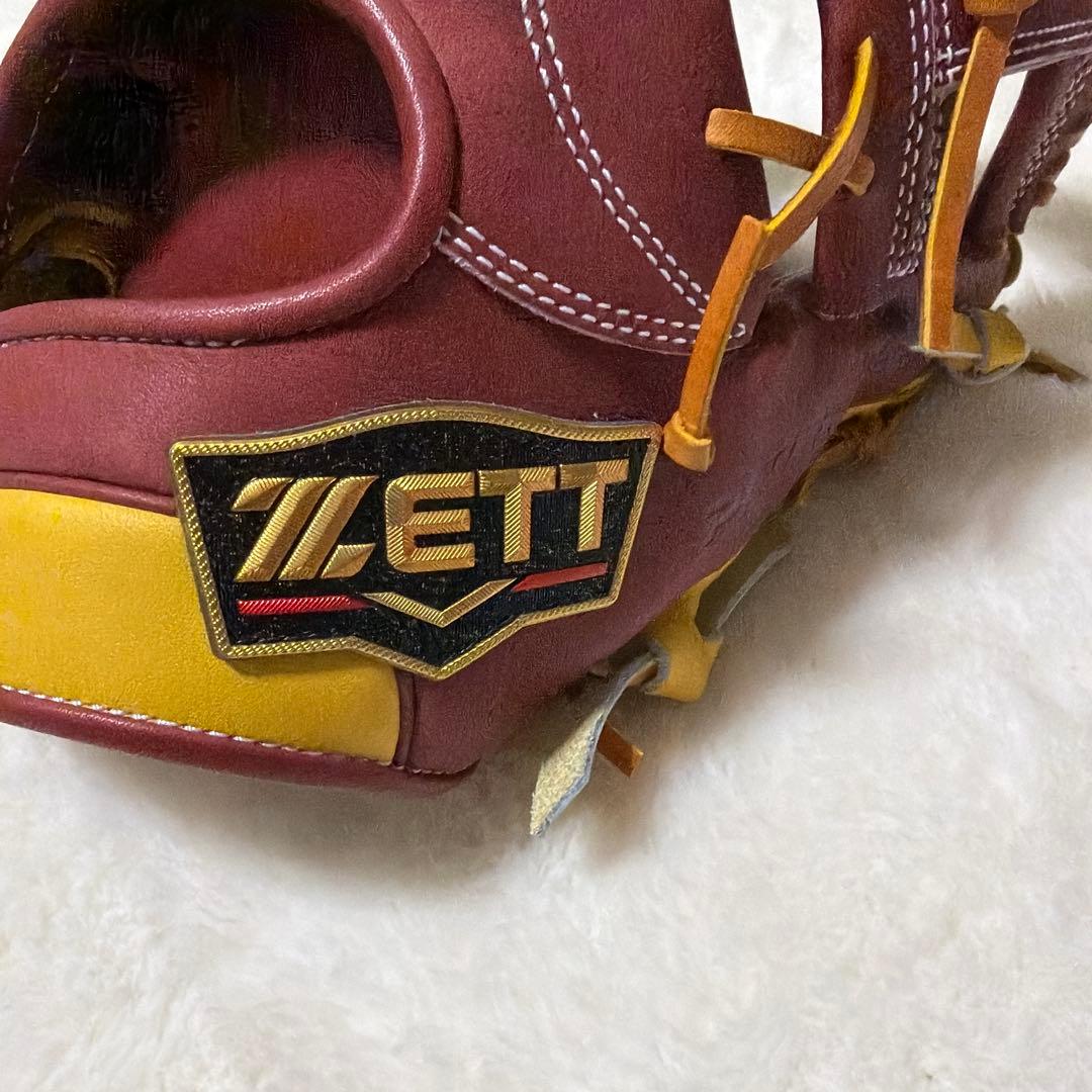 ゼット　プロステイタス軟式　内野手用　今宮モデル　湯もみ型付け済　新品