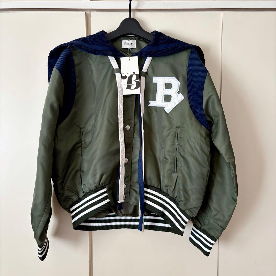 タグ付き新品 bibiy セーラー ブルゾン カーキ