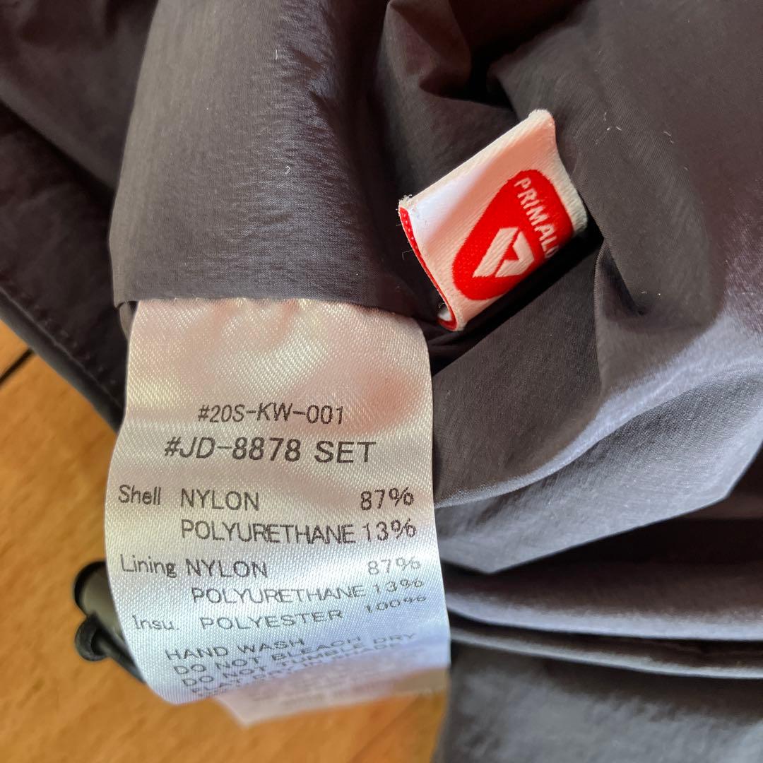 ダントン インサレーション ノーカラーストレッチナイロンジャケット　サイズ36