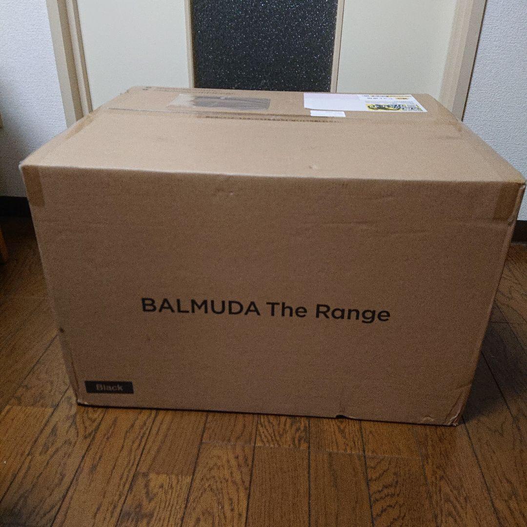 （売却済）BALMUDA The Range K09A-BK 新品未開封！