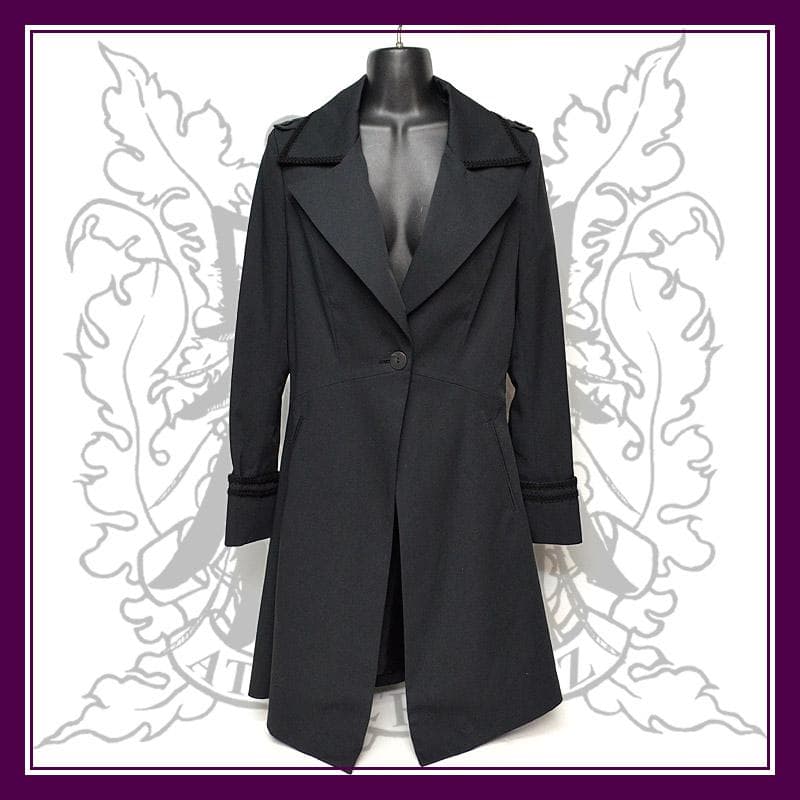 も*ー様 未使用★ATELIER BOZ　アトリエボズ　ワンボタンロングジャケッ