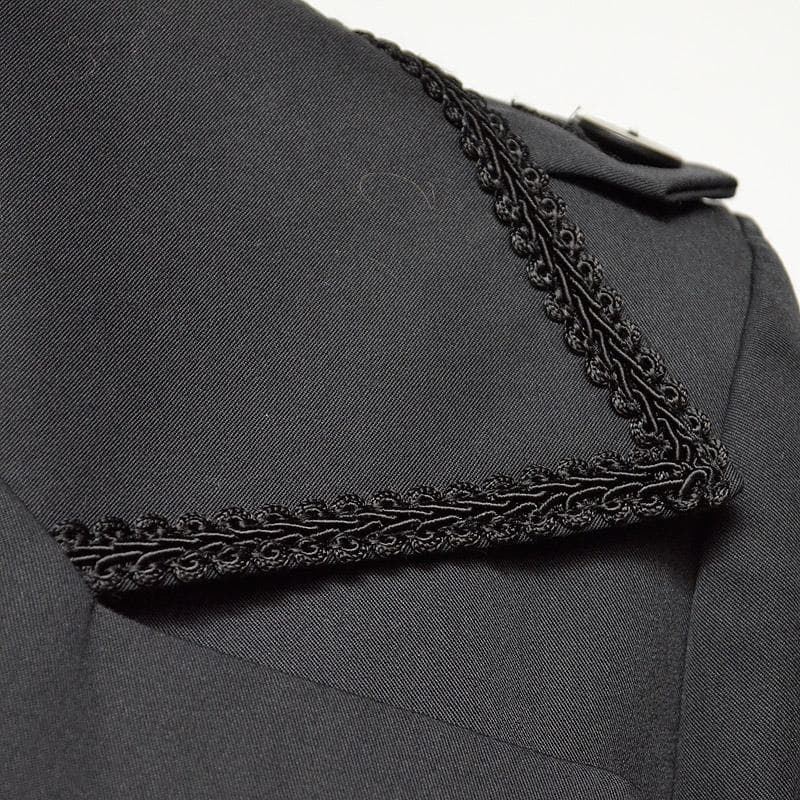 も*ー様 未使用★ATELIER BOZ　アトリエボズ　ワンボタンロングジャケッ