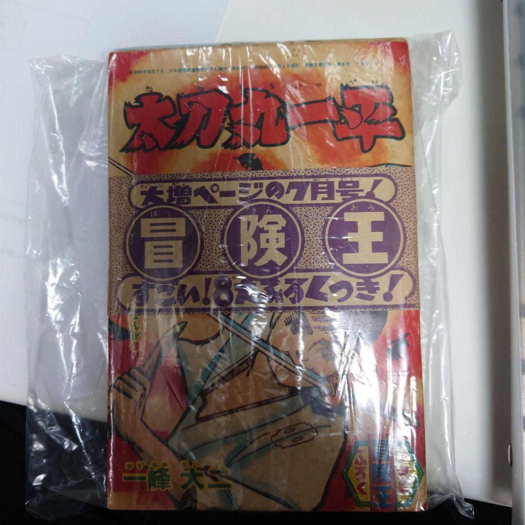 太刀丸一平、冒険王